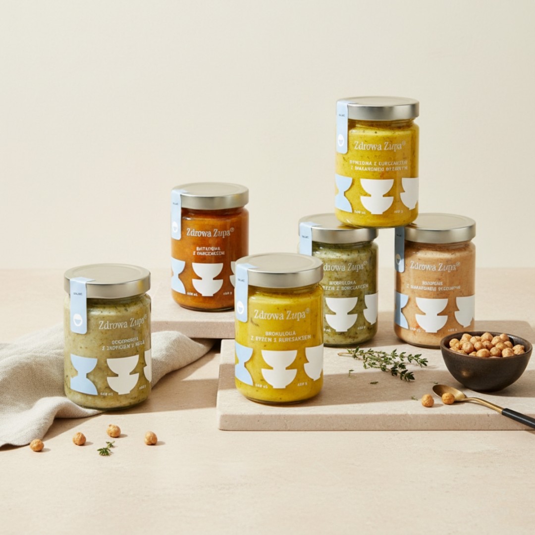 6 zup Balance MIX (bez glutenu, bez laktozy, czysty skład 6 x 540 ml, do lodówki)