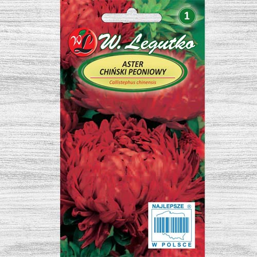 1 pac, Ochiul boului tip bujor roșu Legutko - Semințe: Mod de ambalare: 1 g