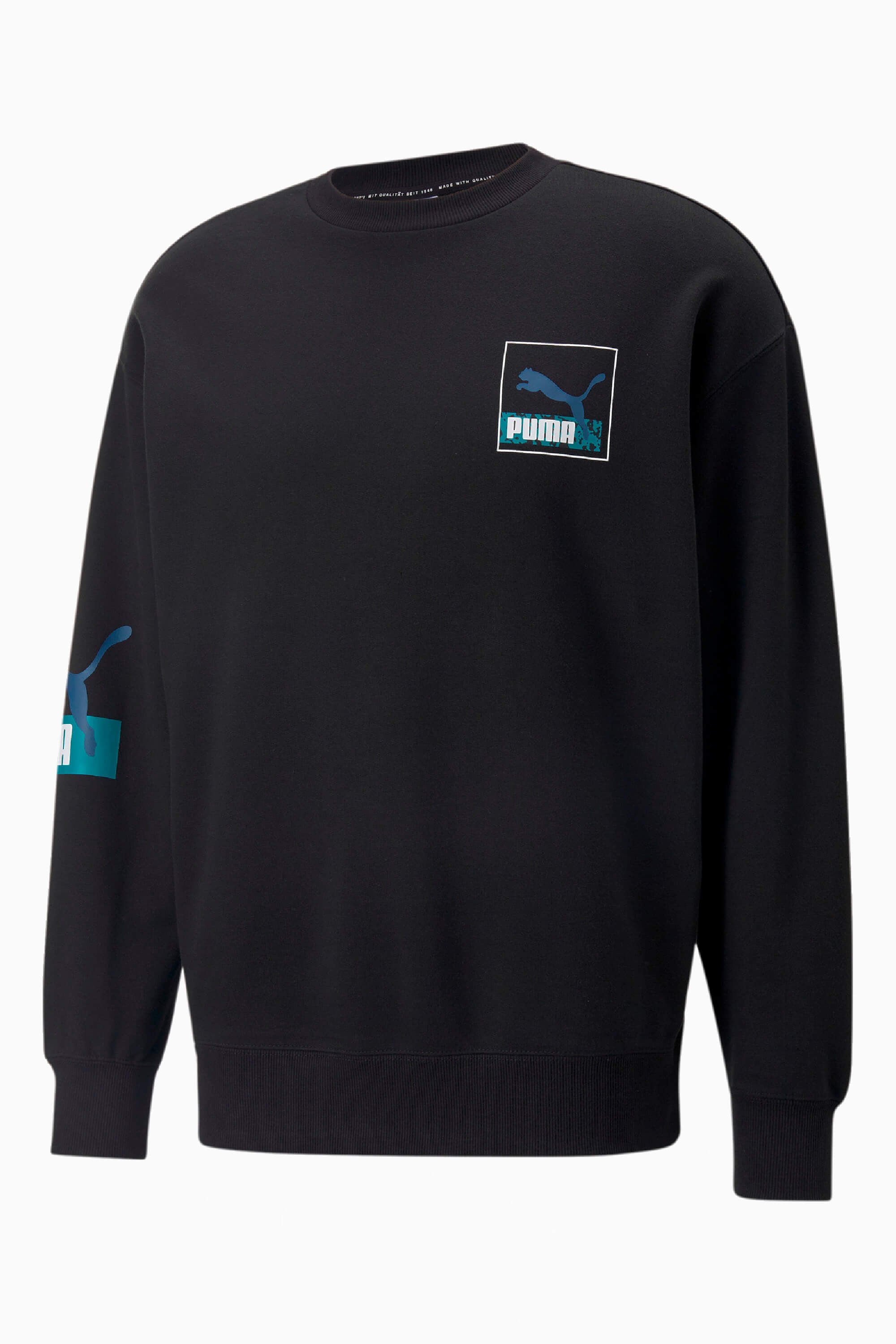 Bluza Puma Brand Love Crew - Czarny