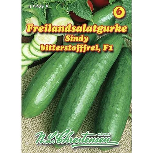 1 szt, Freilandsalatgurke Sindy - Samen: Ilość w opakowaniu: 1 Stück
