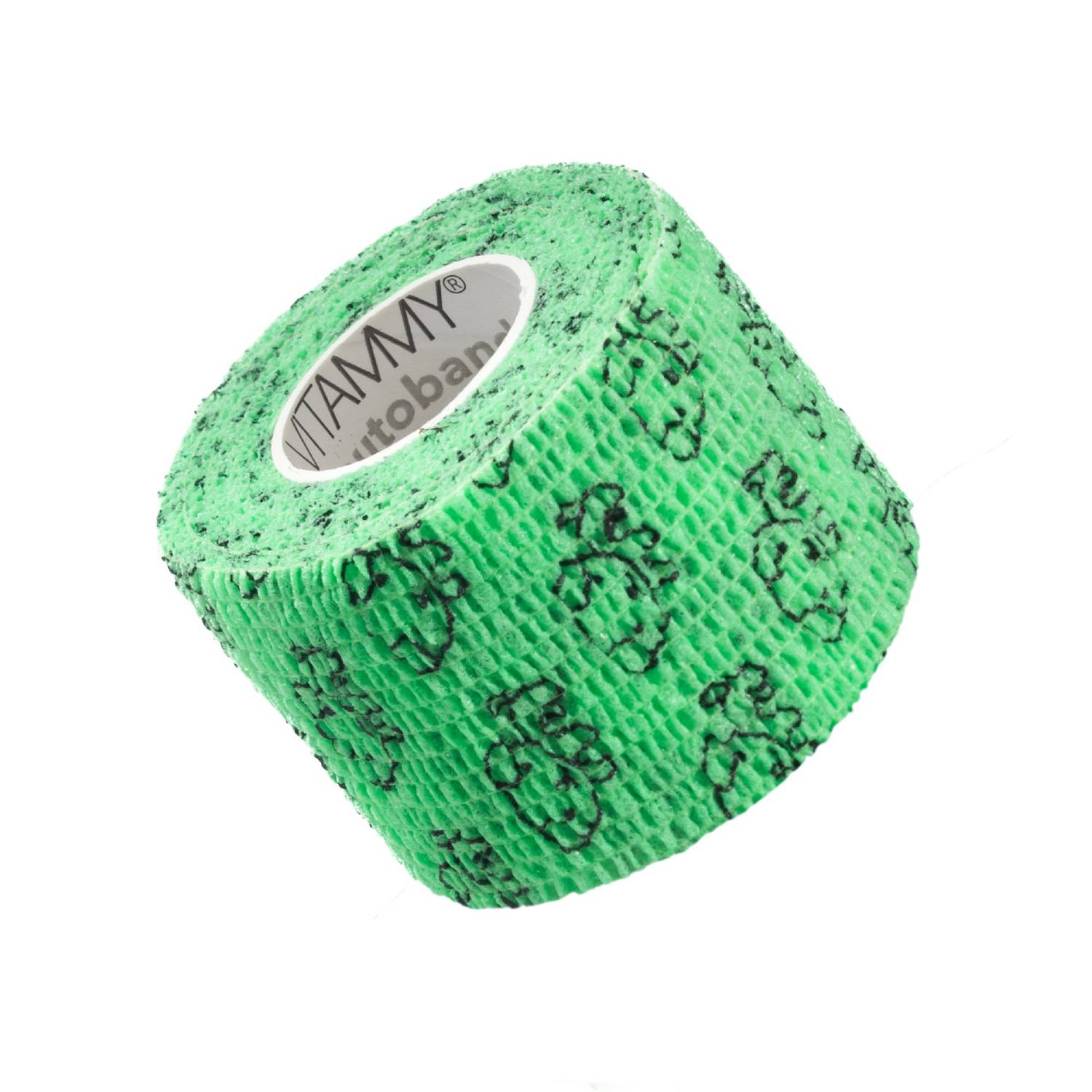 Vitammy - elastyczny bandaż kohezyjny samoprzylepny w pieski, 5 cm x 4,5 m, 1 sztuka