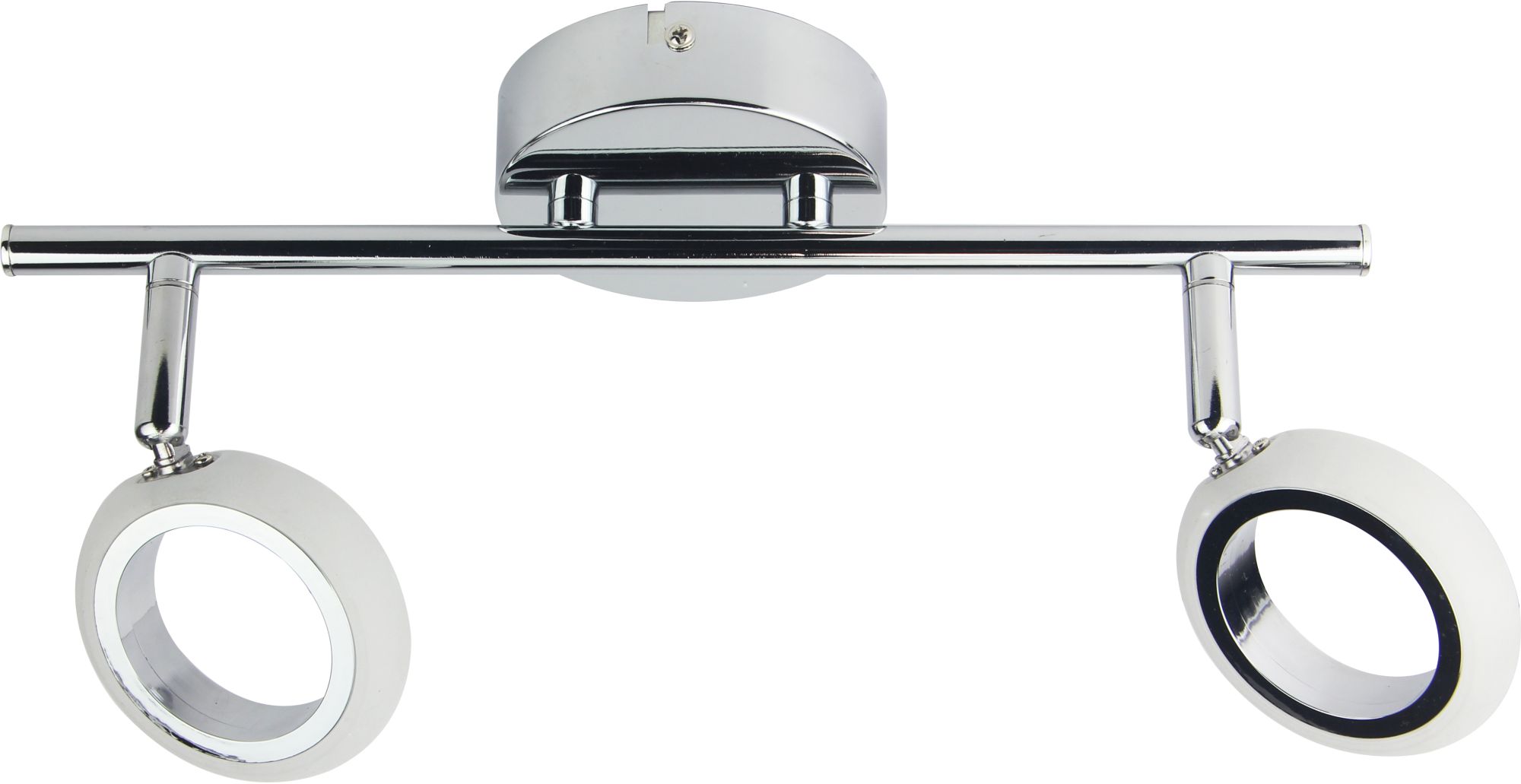 Candellux Aurelion lampa podsufitowa 2x4W LED chrom 92-65575