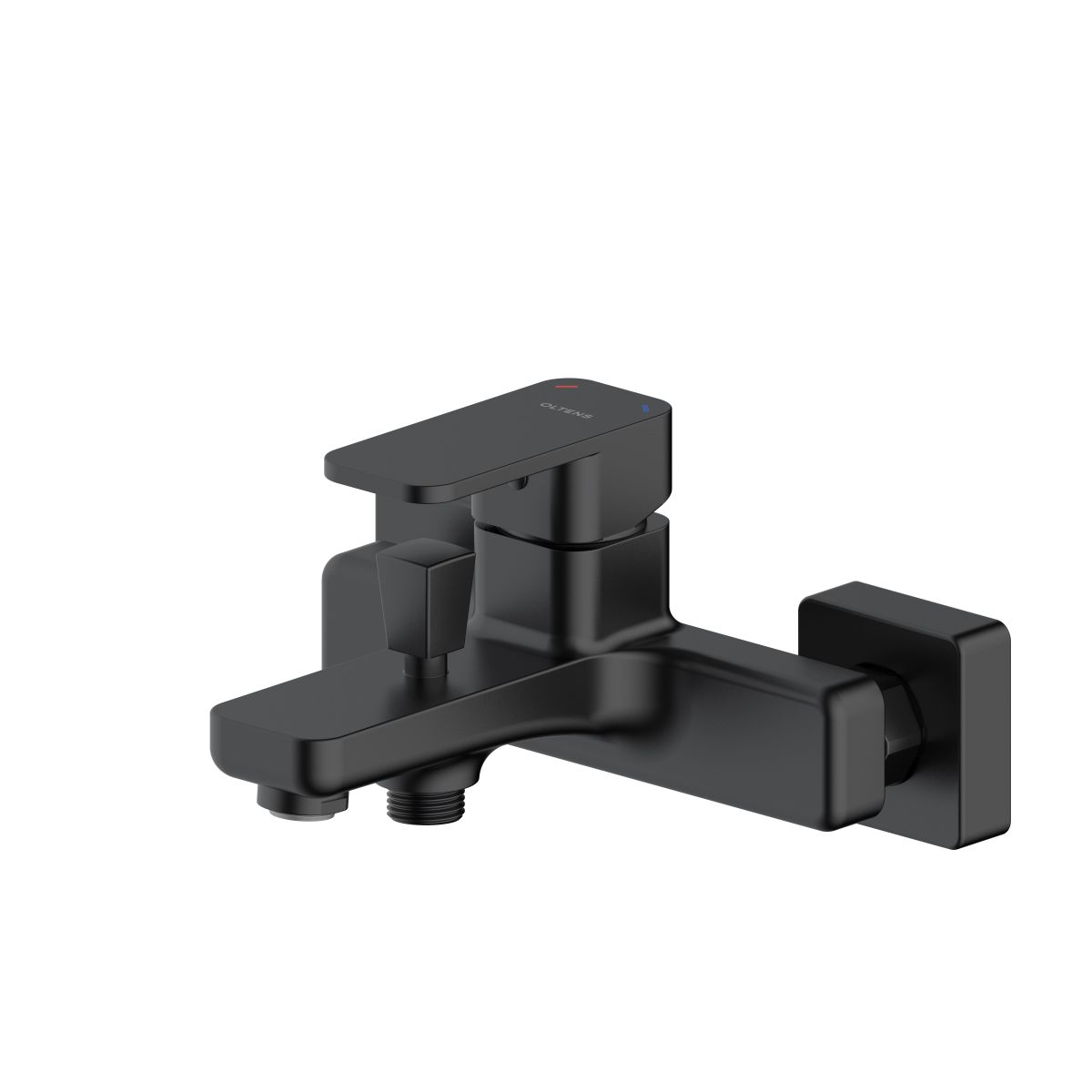 Oltens Hadsel bateria wannowo-prysznicowa ścienna czarny mat 34006300 - Wysyłka w 24h