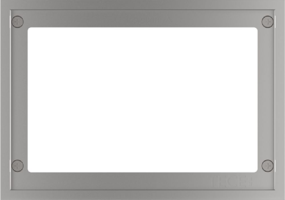 Tece ramka maskująca chrom szczotkowany 9240643