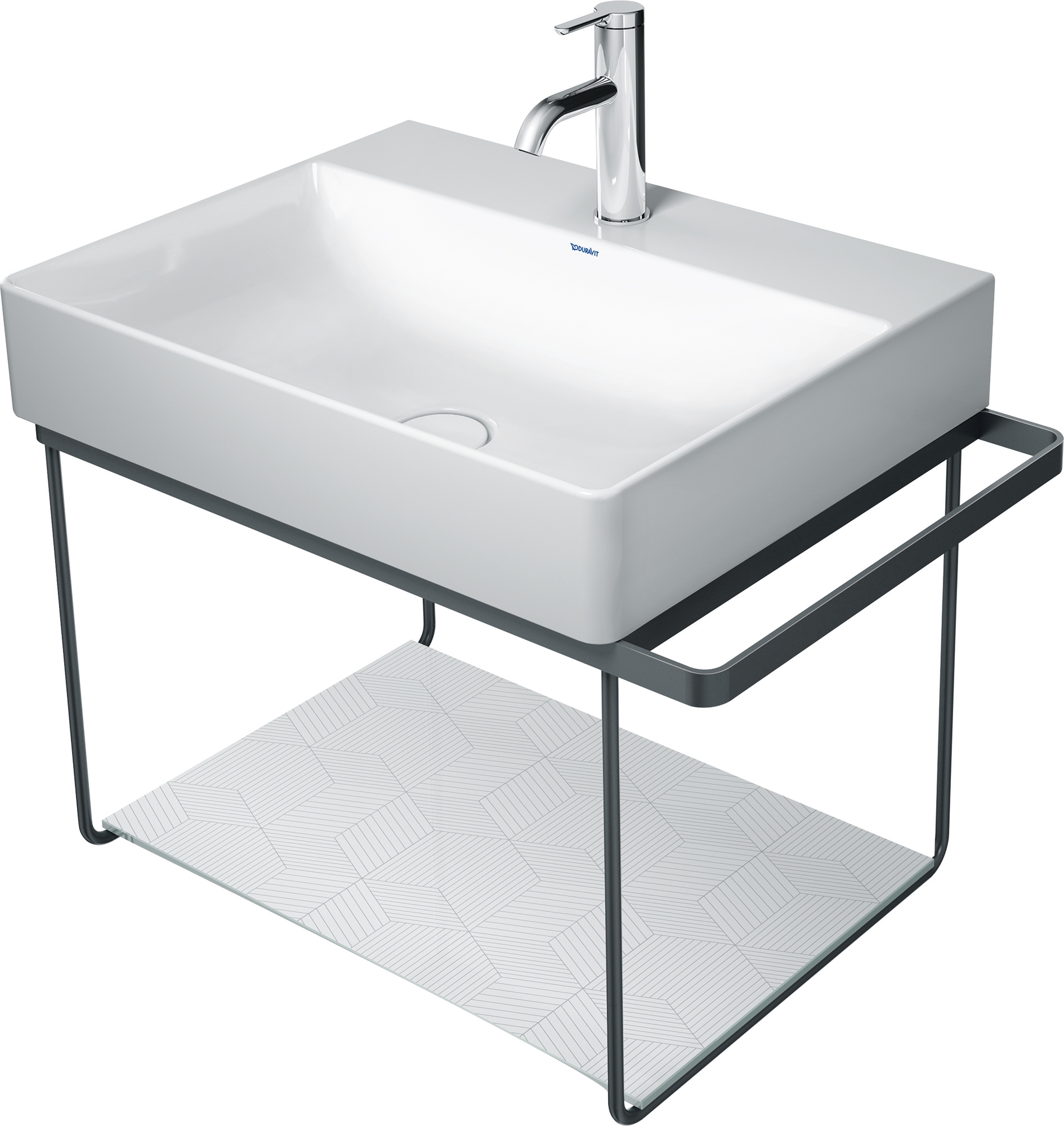 Duravit DuraSquare półka meblowa 57 cm szara flanela 0099648700