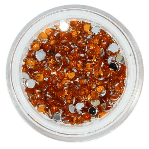 Cyrkonie imitacja szkła 2 mm ok.200 szt Nr 06