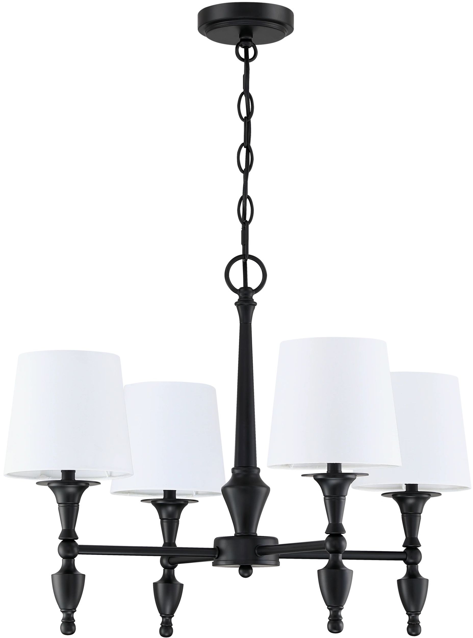 Darmowa Dostawa - Lampa wisząca 4x40 W biała CosmoLight Austin P04166BKWH