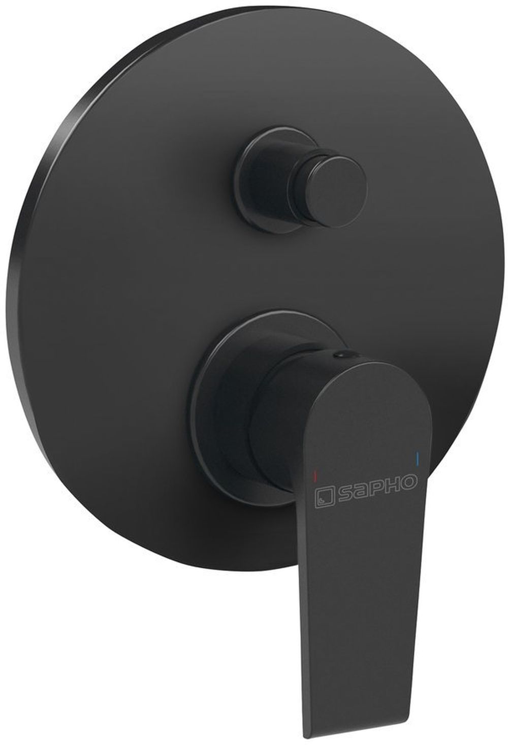 Darmowa Dostawa - Bateria wannowo-prysznicowa podtynkowa czarny Sapho Kai KA4215