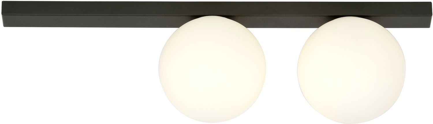 Darmowa Dostawa - Lampa podsufitowa 2x10 W czarna-opal Emibig Fit 11242