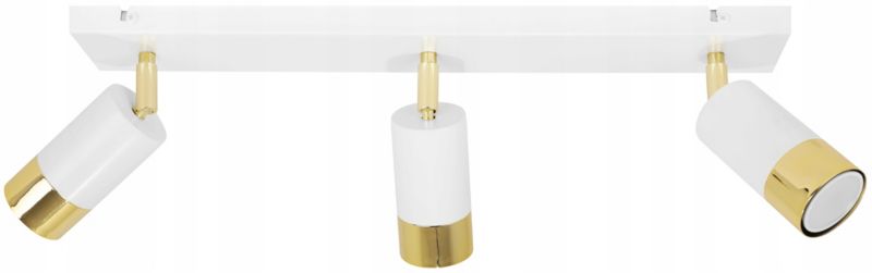 Lampa sufitowa reflektor Light Home LH Hugo 3x GU10 20W biały 1szt.