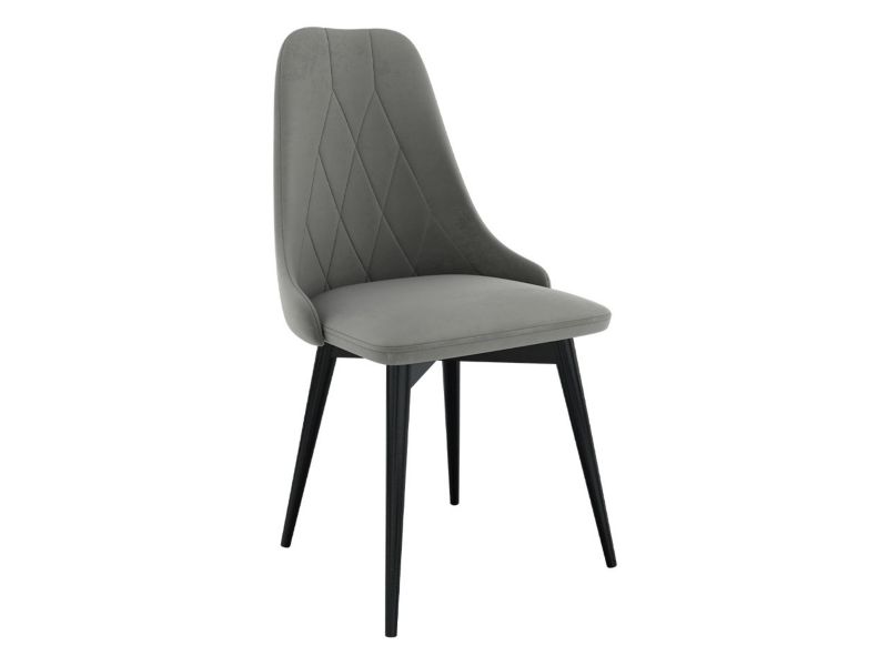 Krzesło MIRJAN 24 S91 czarny + szary 1 szt.