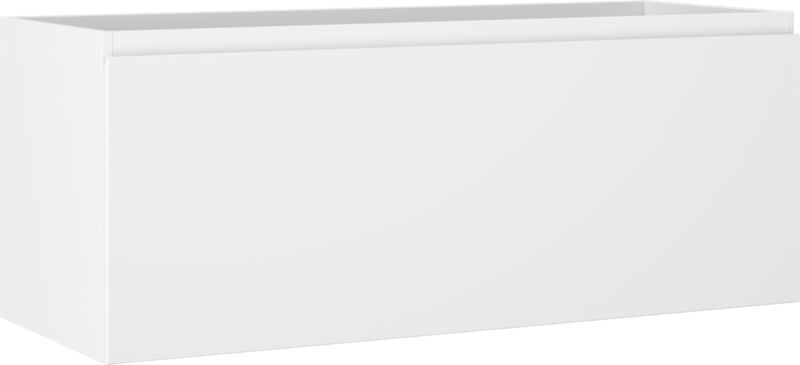 Szafka podumywalkowa Mexen Orio biała mat 120x47 cm 1 szuflada 1 szt.