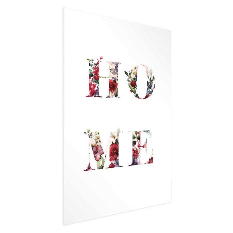 Plakat Artgeist Dom w kwiatach 60x90 cm bez ramy 1 szt