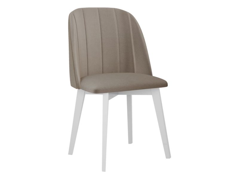 Krzesło MIRJAN 24 Monti III Pik prosty biały/khaki beż 1 szt.