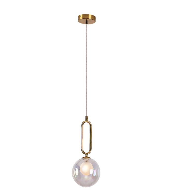 Lampa wisząca Rabalux ROSEHIP szampańsko-wielokolorowy 1xG9x25W wym:150x15x15cm IP20 -1 szt.