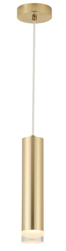 Lampa wisząca Reality Ina 1-punktowa E27 złoty mat