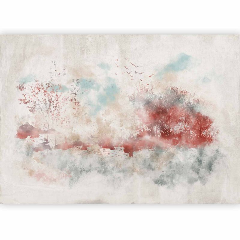 Fototapeta flizelinowa Artgeist 170 g/m2 wodoodporna Pejzaże szara 150x105 (3 części) 10004aa rolka 1 szt