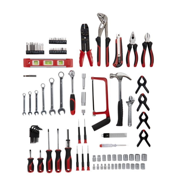 Zestaw narzędzi 100 szt.