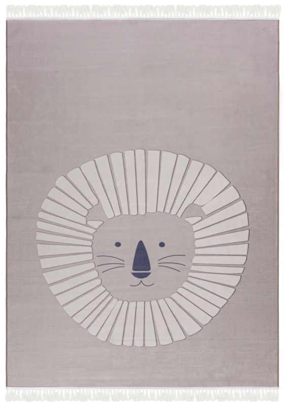 Dywan Wewnętrzny BELLO LEONE GE Prostokąt Mazovia 120 x 170 cm Brązowy Motyw Zwierzęcy 1 szt.