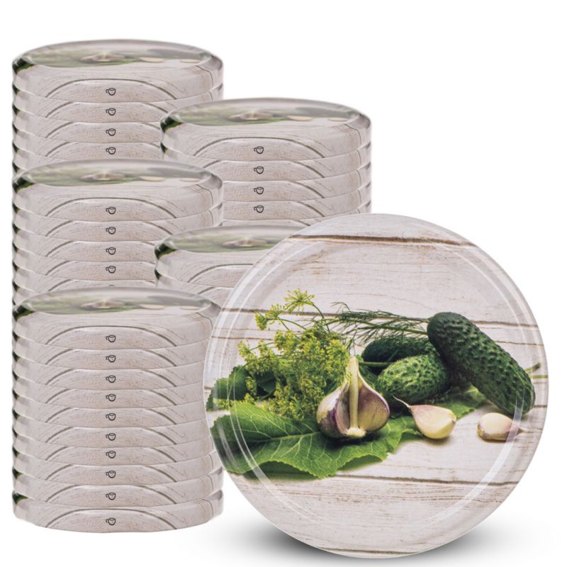 Zakrętki KADAX Do Słoików Fi 82 Nakrętki Na Słoiki Wieczka Przetwory 50szt.