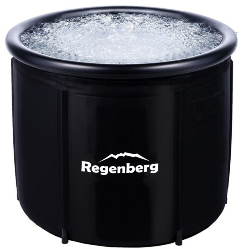 Wanna Do Morsowania Czarna Regenberg Przenośna 330 L 5-Warstwowa Z Pokrywą I Pompką 1 Szt.