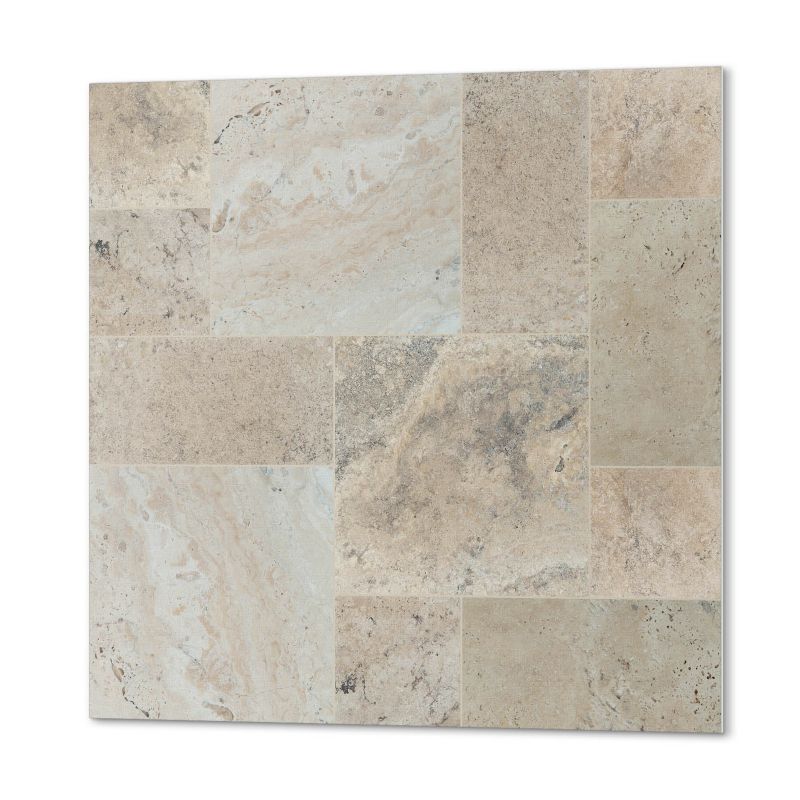 Płytki Winylowe ArtPrintCave 50x50 cm Wzór kamiennej mozaiki 4 szt.