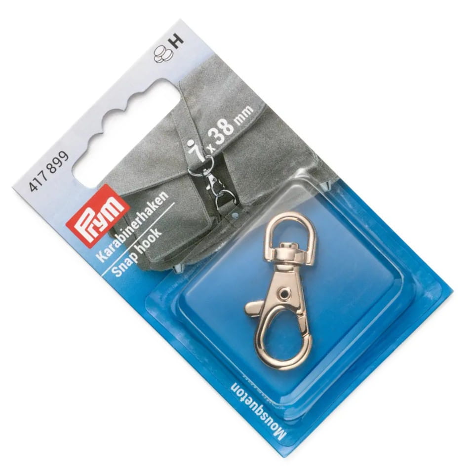 karabińczyk 7 x 38mm złoty PRYM 417899 .