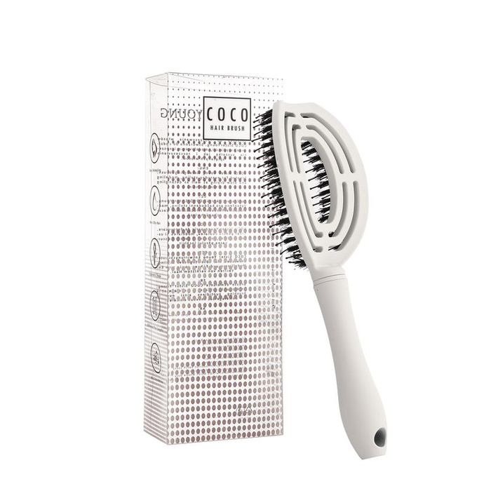 Sister Young COCO Szczotka do włosów White