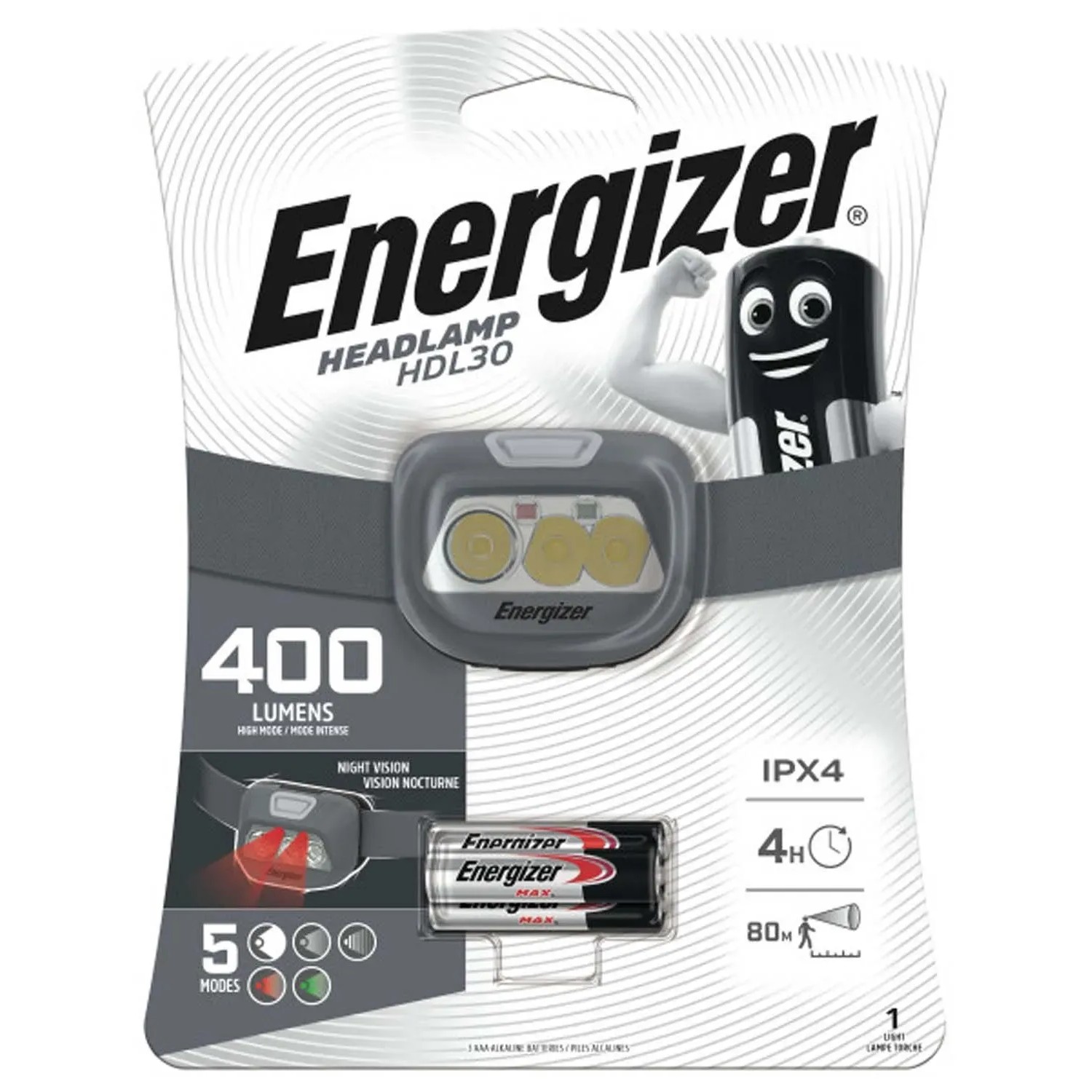 Energizer Latarka czołowa HDL30LM400