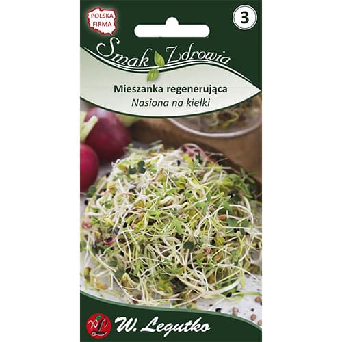 1 pac, Germeni - Amestec revigorant - Semințe: Mod de ambalare: 20 g