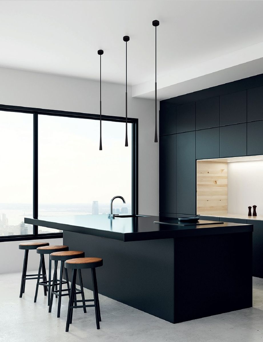 MaxLight Coffee lampa wisząca 1x7W czarna P0372