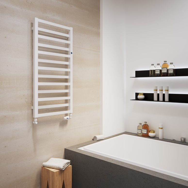 Instal Projekt Poppy grzejnik łazienkowy 67x40 cm biały mat PPY-40/70C34