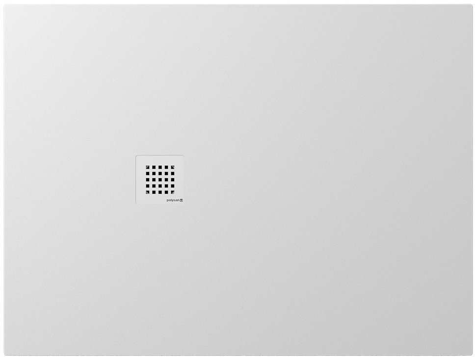 Polysan Treneca brodzik prostokątny 120x90 cm biały 84307.11