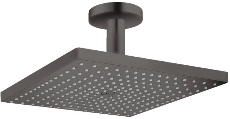 Hansgrohe Raindance deszczownica 30x30 cm kwadratowa czarny chrom szczotkowany 26250340 - Wysyłka w 24h
