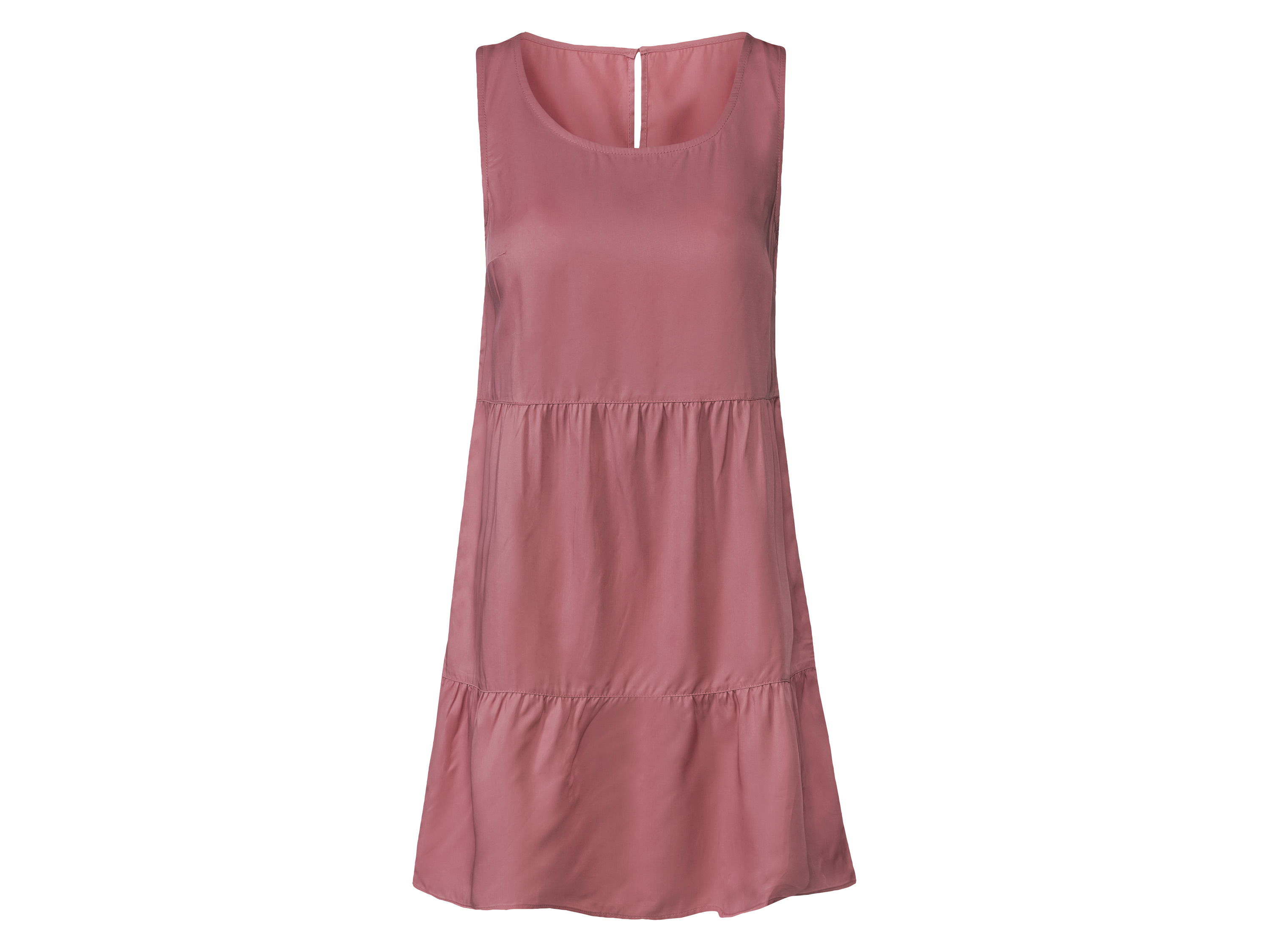 esmara Sukienka damska z lyocellu Różowy, 40