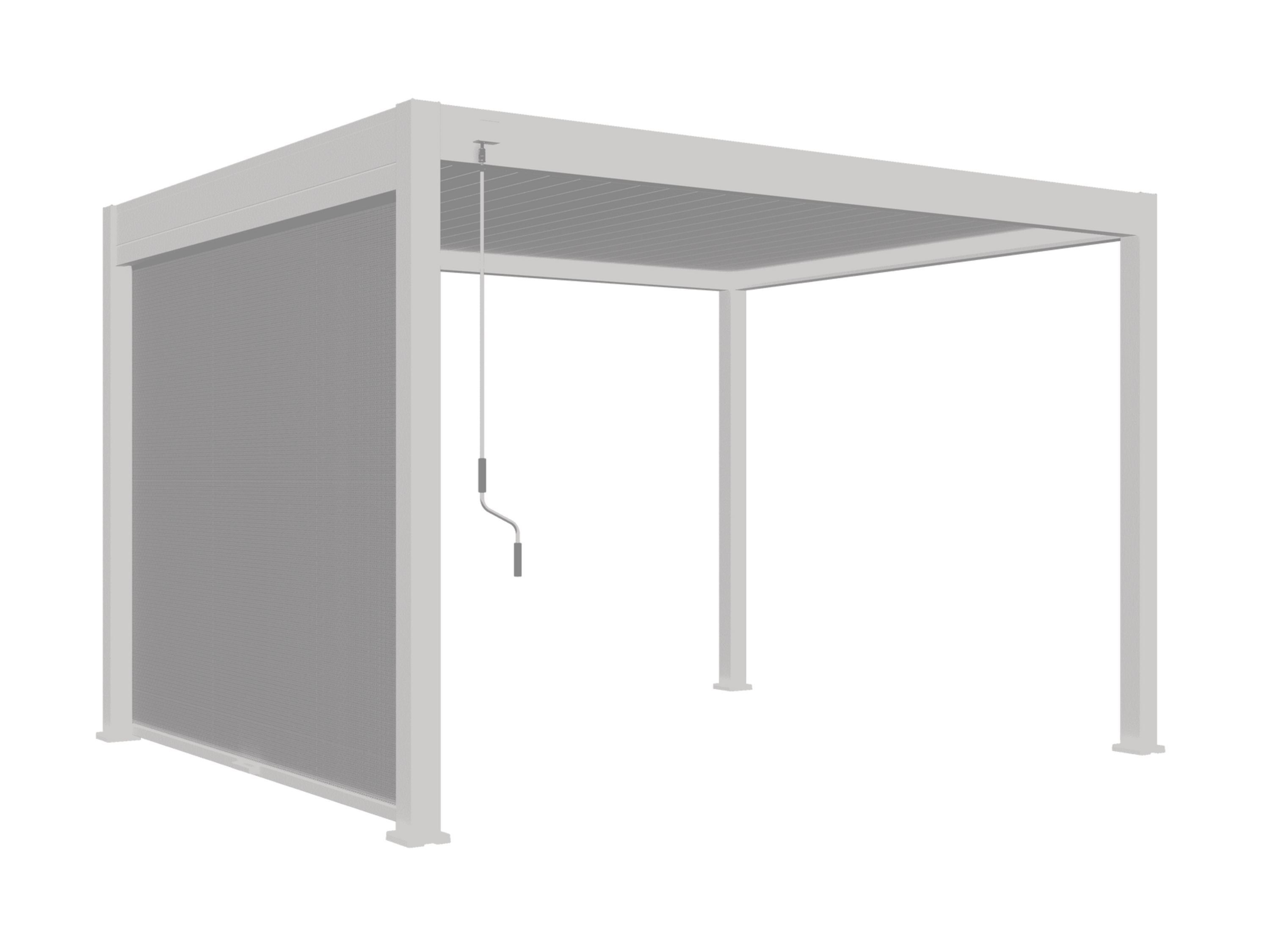Pergoline Roleta przeciwsłoneczna do pawilonów Trumpf i Superior Biały, 3 m
