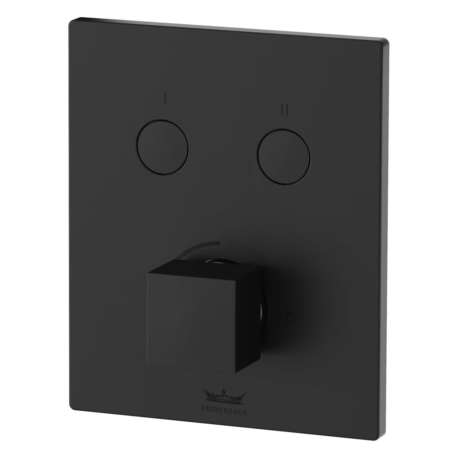 Darmowa Dostawa - Bateria wannowo-prysznicowa podtynkowa czarna Kronenbach Smart Push 19045002SM