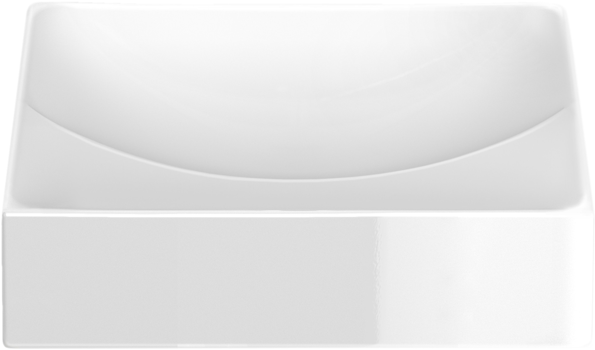 Darmowa Dostawa - Umywalka 28x19 cm prostokątna ścienna-nablatowa biała Clou Vale CL0303160