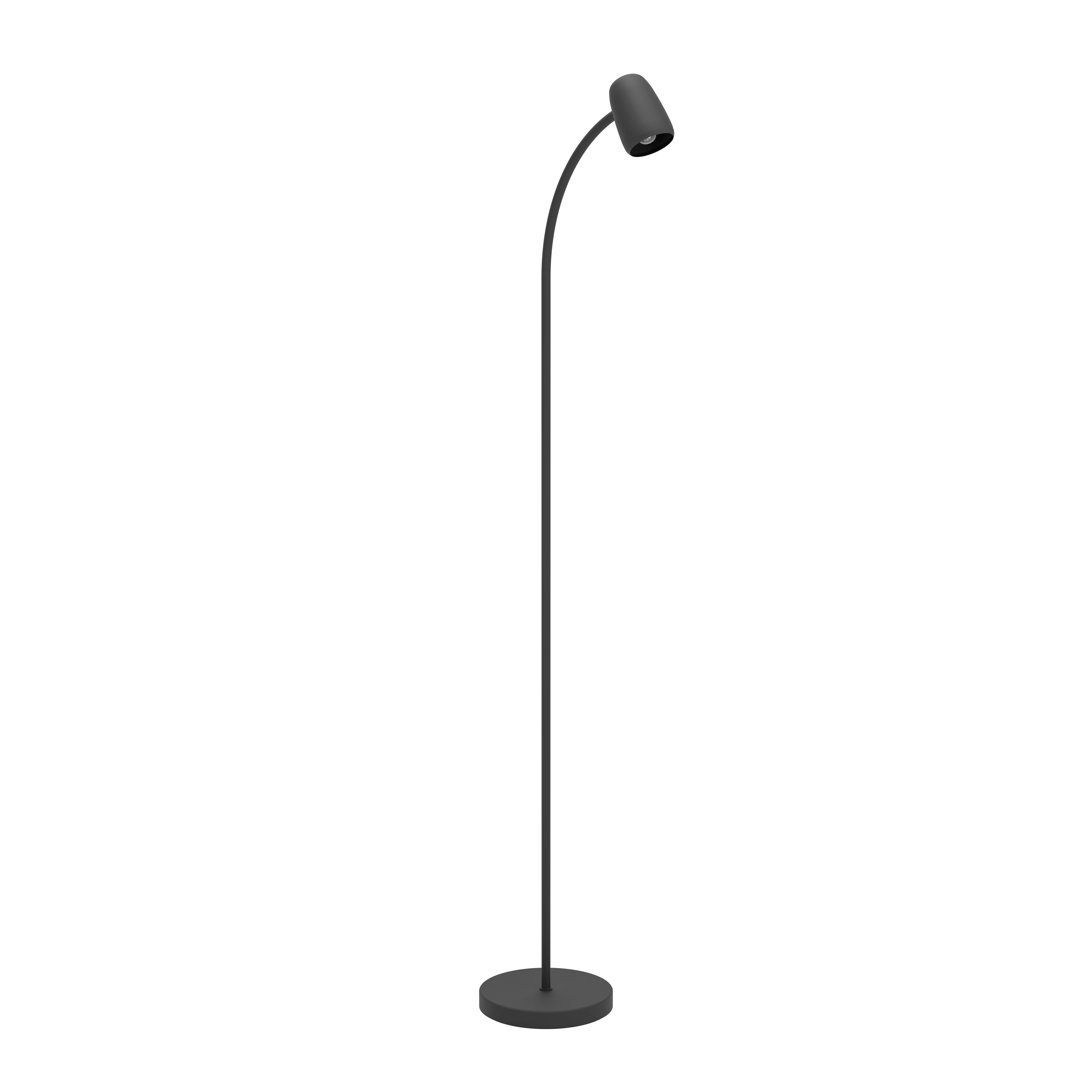 Darmowa Dostawa - Lampa stojąca 1x18 W czarna Eglo Carlo 902172