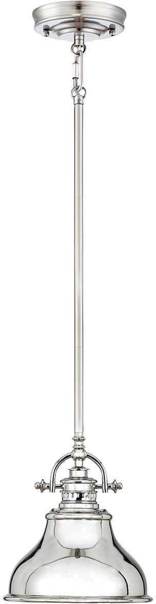 Darmowa Dostawa - Lampa wisząca 1x60 W srebrna Elstead Lighting Emery QZEMERYPSIS