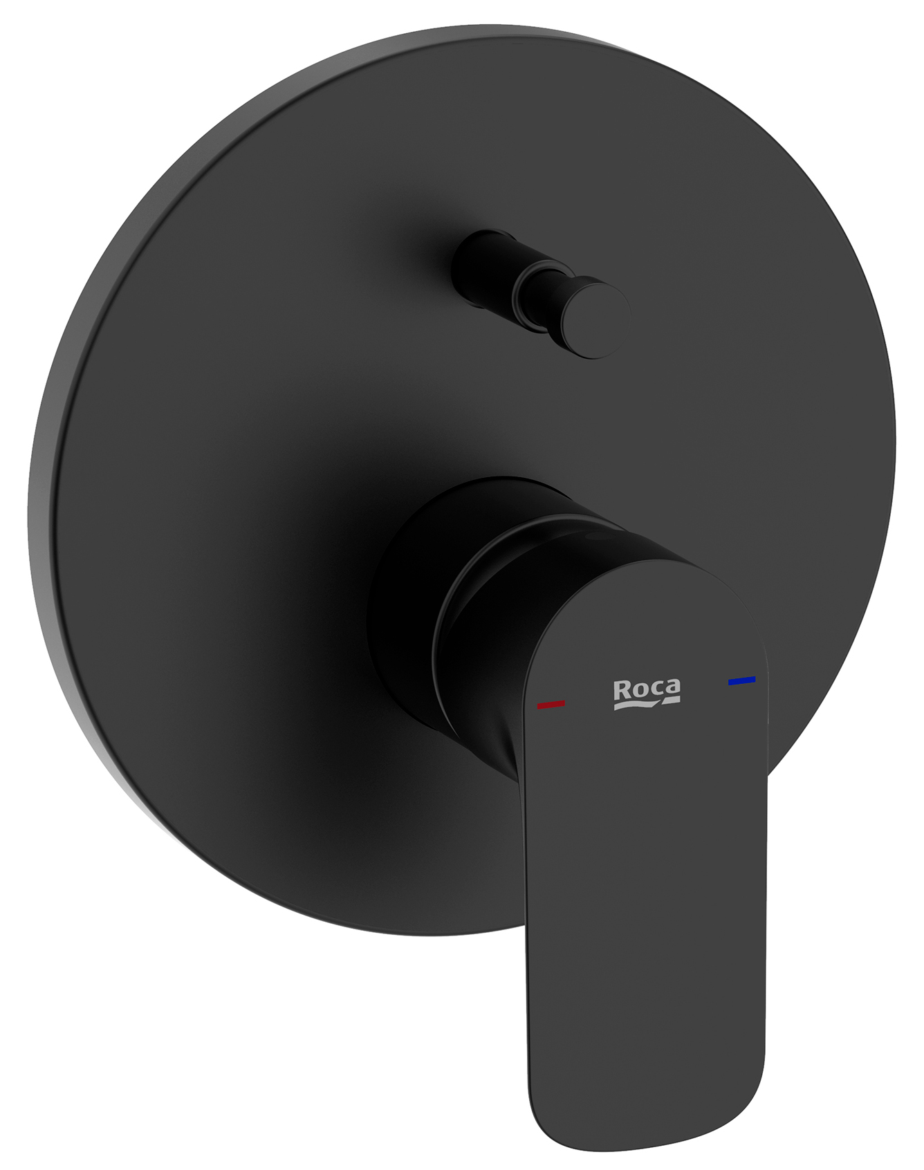 Darmowa Dostawa - Bateria wannowo-prysznicowa podtynkowa czarna Roca Cala A5A066ENB0