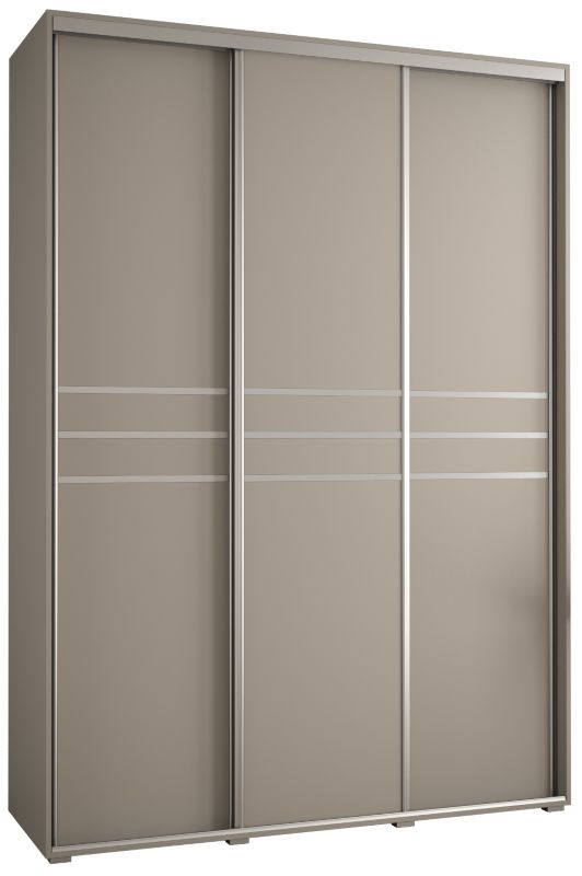 Szafa przesuwna Abiks 45 wysoka Dakota 10 170 kaszmir+kaszmir+sreb 1 szt