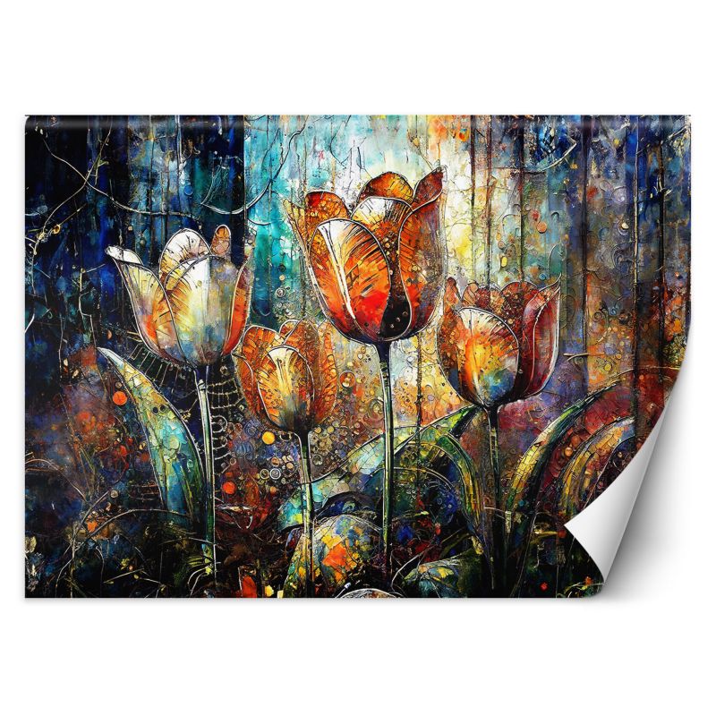 Fototapeta Feeby Kwiaty Abstrakcja Kolorowa 300x210 1 szt