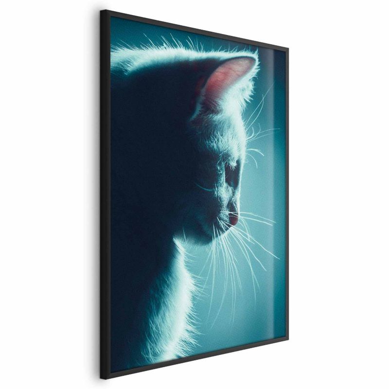 Plakat Artgeist Nocny włóczęga 60x90 cm z ramą czarną 1 szt