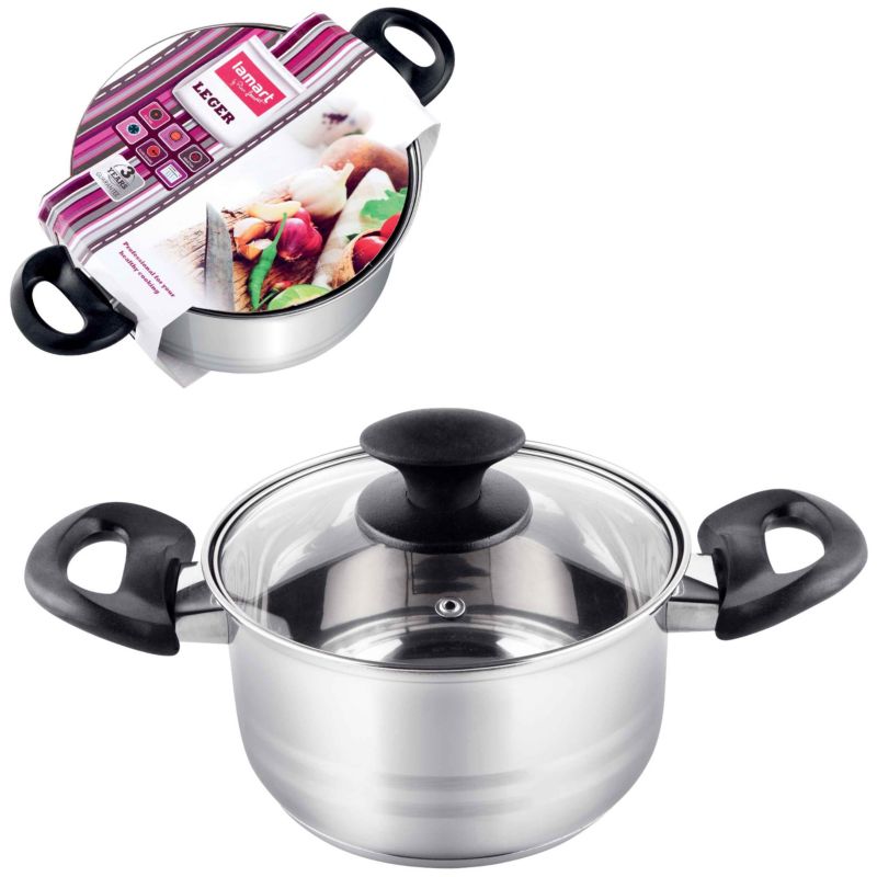 Garnek Lamart Leger LTB1695 Z Pokrywą 16 cm 1,8L 1szt