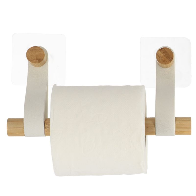 Uchwyt na papier toaletowy Chic Tendance biały 11,5 cm 1 szt.