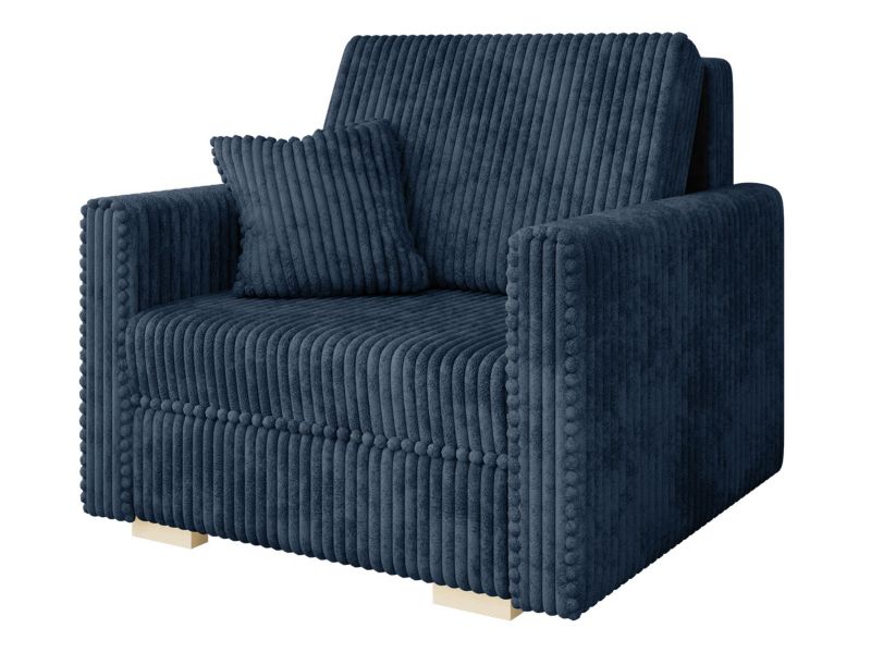 Kanapa rozkładana MIRJAN 24 Viva Piano I błękitny sztruks 1 szt.