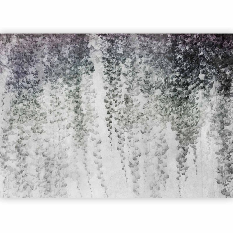 Fototapeta flizelinowa Artgeist 170 g/m2 wodoodporna Liście czarna 200x140 (4 części) 10119ab rolka 1 szt