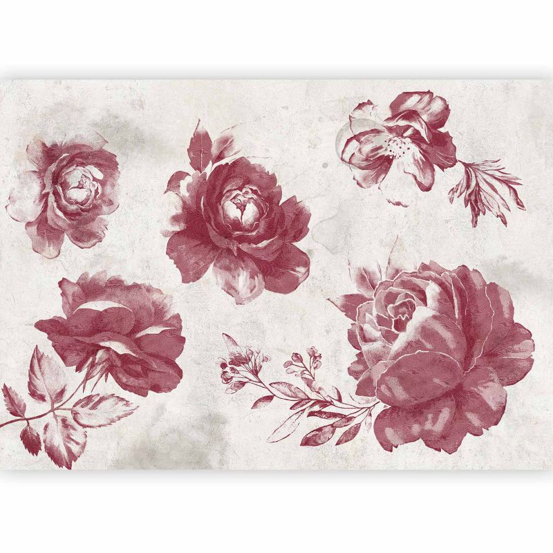 Fototapeta flizelinowa Artgeist 170 g/m2 wodoodporna Kwiaty biała 400x280 (8 części) 0898ad rolka 1 szt