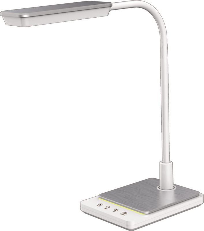 Lampa biurkowa Kaja Ika biała LED 8W 3000K-6000K 700lm IP20 wym: 40 x 14 x 37 cm tworzywo sztuczne - 1 szt.